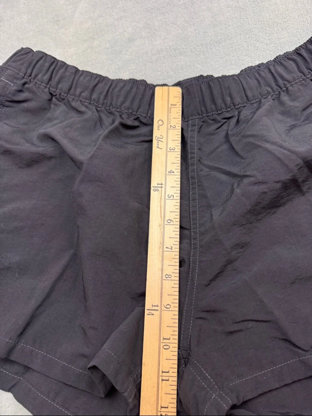 Patagonia Barely Baggies Black Women's Shorts XL